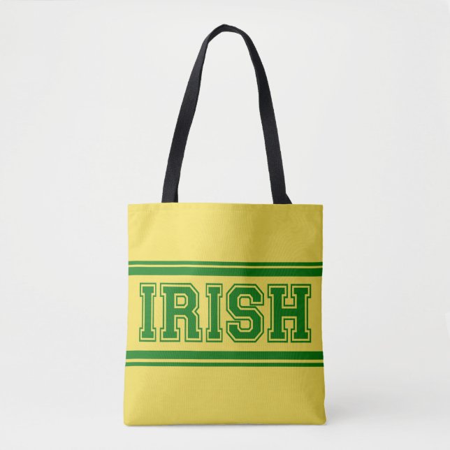 Irish Vintage Varsity Tygkasse (Framsida)