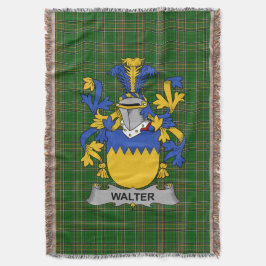 Irish Walter Jackar Arm Family Crest Ireland Filt