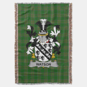 Irish Watson Jackar Arm Family Crest Ireland Filt