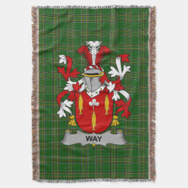 Irish Way Jackar Arm Family Crest Ireland Filt