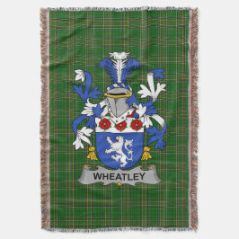 Irish Wheatley Jackar av Arm Family Crest Ireland Filt