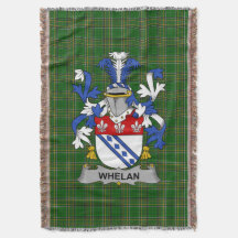 Irish Whelan Jackar om Arm Family Crest Ireland