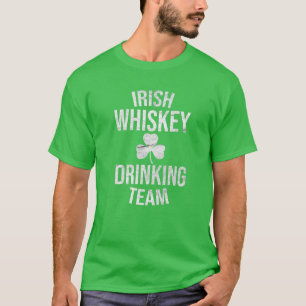 Irish Whiskey Drinking Team St patricks day Funny T Shirt