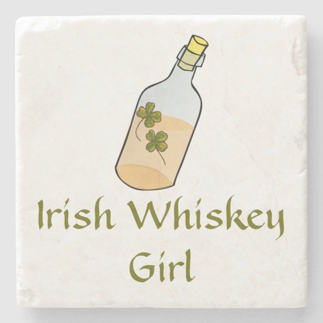 Irish Whiskey Girl Stenunderlägg (Framsidan)