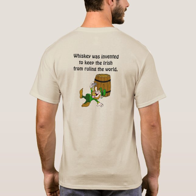 Irish Whiskey T-Shirt (Baksida)