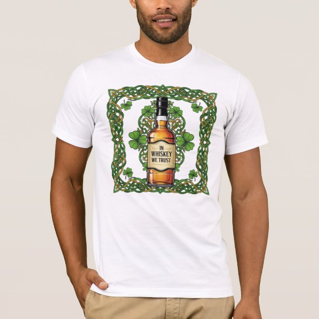 Irish Whiskey T Shirt (Framsida)