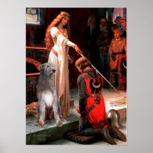 Irish Wolfhound 1 - Accolade Poster