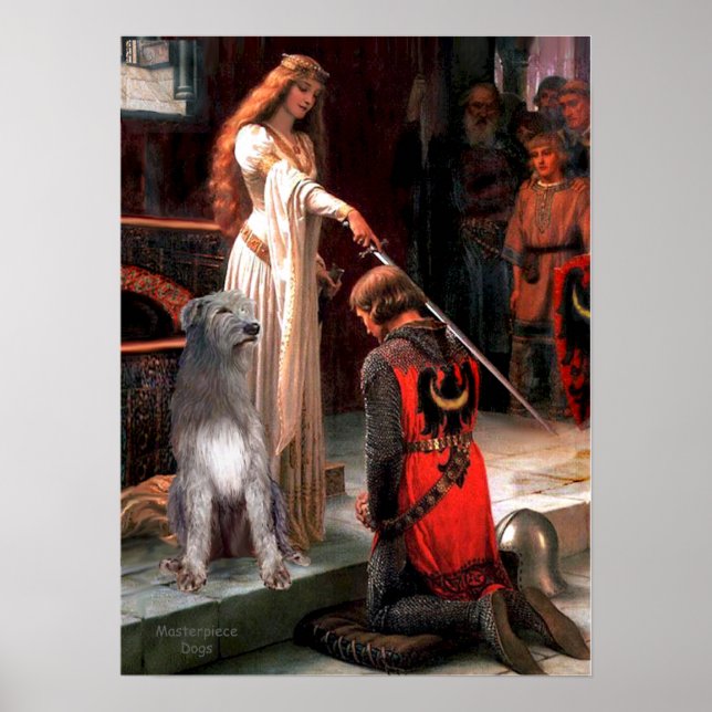 Irish Wolfhound 1 - Accolade Poster (Framsidan)