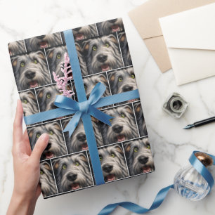 Irish Wolfhound Dog Humor Presentpapper