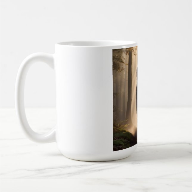Irish Wolfhound Elegant Breed Coffee Mugg (Vänster)