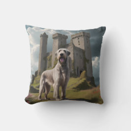 Irish Wolfhound Elegant Breed Dekorativ kudde