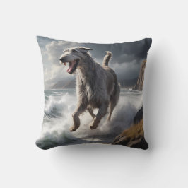 Irish Wolfhound Elegant Breed Dekorativ kudde