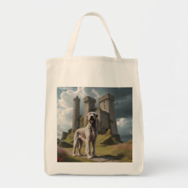 Irish Wolfhound Elegant Livsmedel Tote Bag Tygkasse