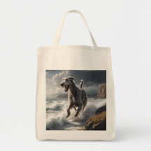 Irish Wolfhound Elegant Livsmedel Tote Bag