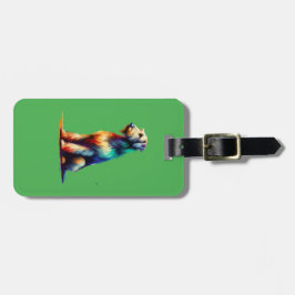 Irish Wolfhound Hund Bagagebricka