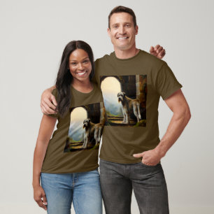 Irish Wolfhound Hund T Shirt