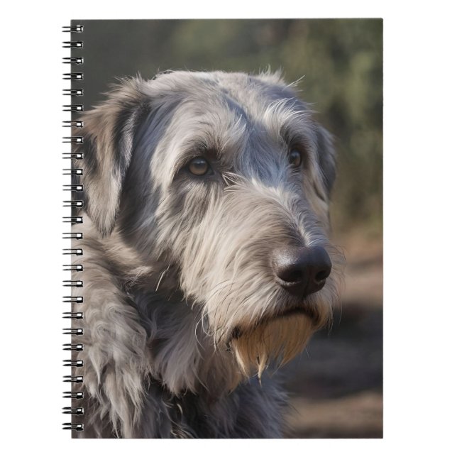 Irish Wolfhound Jag Är Inte Road, Anteckningsbok (Framsidan)