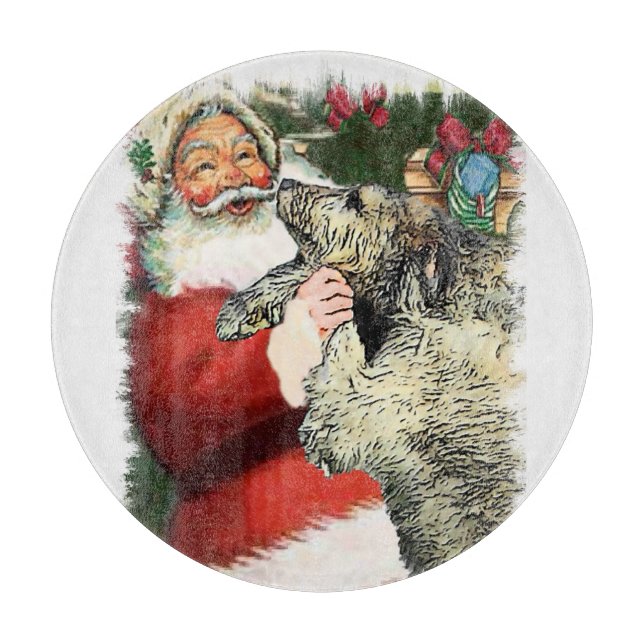 Irish Wolfhound jul (Framsidan)