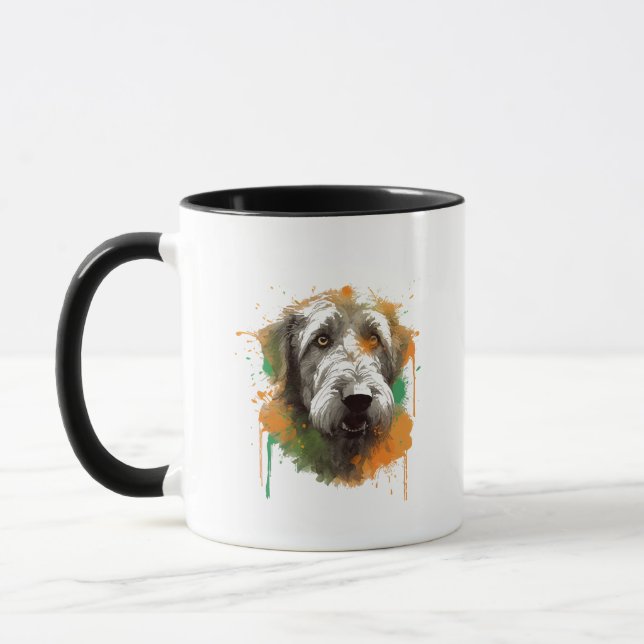 Irish Wolfhound Mugg (Vänster)