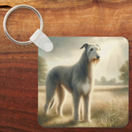 Irish Wolfhound Nyckelring