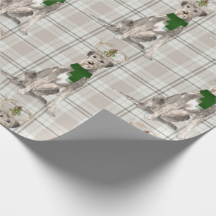 Irish Wolfhound och Taupe Play-jul Presentpapper