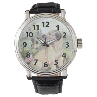 Irish Wolfhound Puppy Dreamer Wristwatch Armbandsur