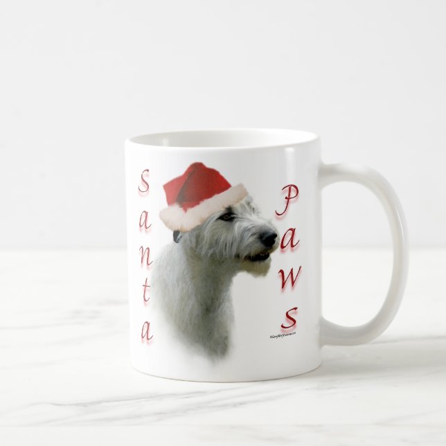 Irish Wolfhound Santa Tassar Kaffemugg (Höger)