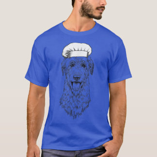 Irish Wolfhound Sighthound Hund Cook Chef Funny Co T Shirt