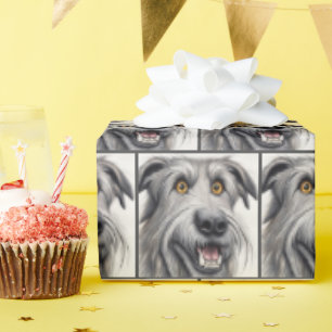 Irish Wolfhound Surprise Presentpapper