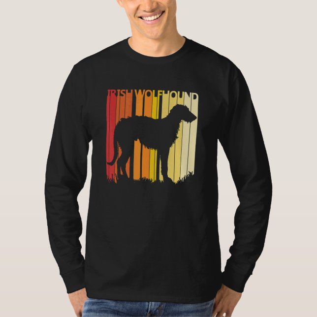 Irish Wolfhound T Shirt (Framsida)