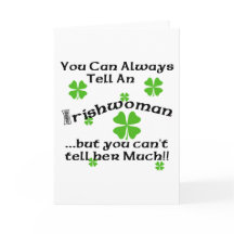 Irish Woman - du kan alltid säga..