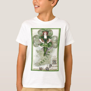 Irish Woman Ireland Shamrock Riverdance Tröja