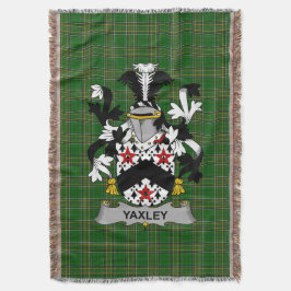 Irish Yaxley Jackar av Arm Family Crest Ireland Filt