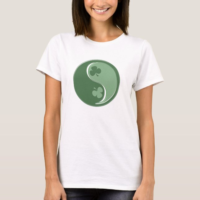 Irish Yin Yang T-shirt (Framsida)