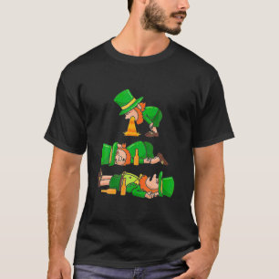 Irish Yoga Lycklig St. Patricks Day Irish Funny Dr T Shirt