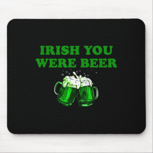 Irish You Var Öl, Roligt Öl St Patricks Day Musmatta