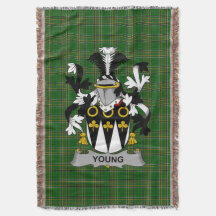 Irish Young Jackar Arm Family Crest Ireland