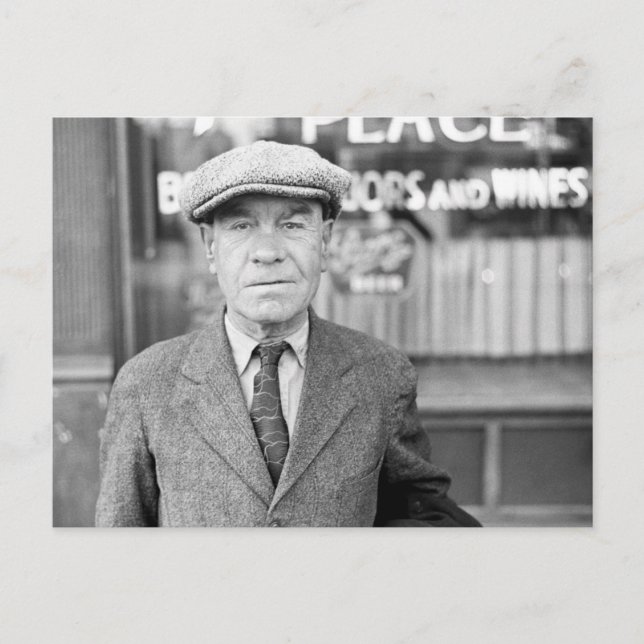 Irishman i Omaha, 1930-talet Vykort (Framsida)