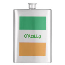 Irishman Ireland Flagga Family Namn St Paddys Iris