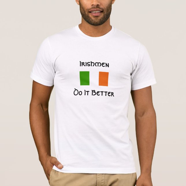 Irishmen gör det bättre tröja (Framsida)