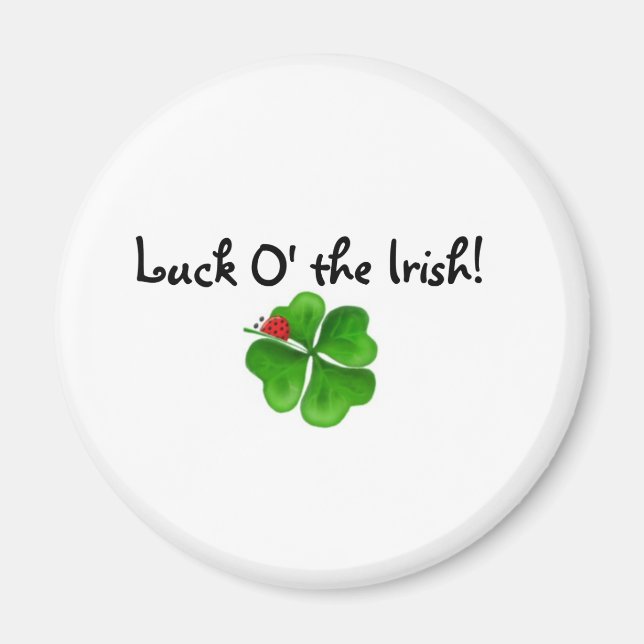 IRISHSTPATSSHIRT MAGNET (Framsidan)