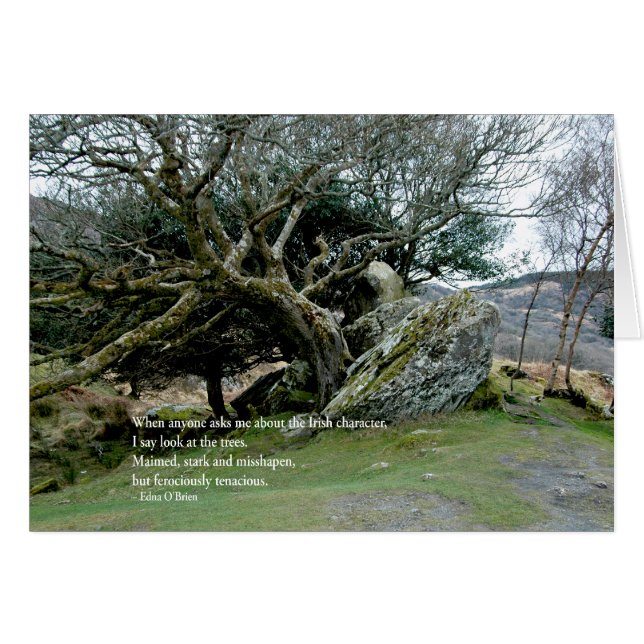 IrishTrees Hälsningskort (Framsidan Horizontal)
