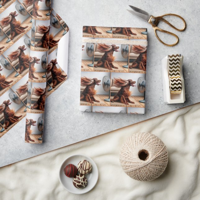 Iriska bokstäver - kylning av av Fläkt Presentpapper (Hantverk)