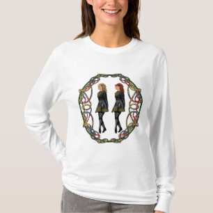 Iriska Dansare Keltercirkel T Shirt