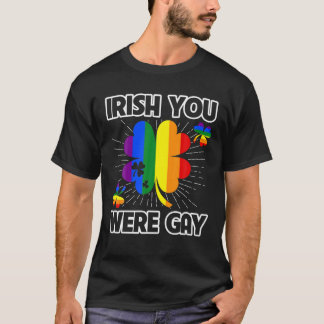 Iriska du var Gay HBT-Pride, sunt patricks Da T Shirt