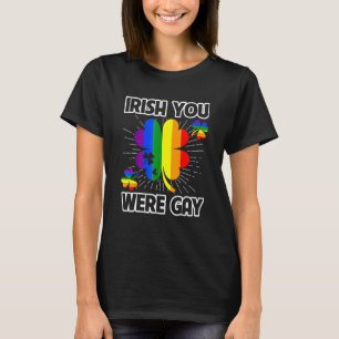 Iriska du var Gay LGbt-Pridet. T Shirt