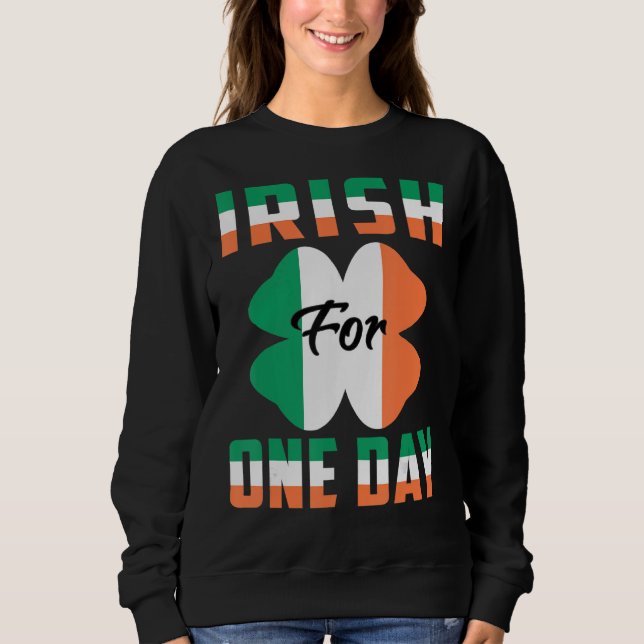 Iriska för en dags-snåla St patrick's day 1 T Shirt (Framsida)