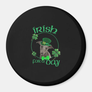 Iriska för en dagsplagg Lucky Dog in Patrick Day T Magnet