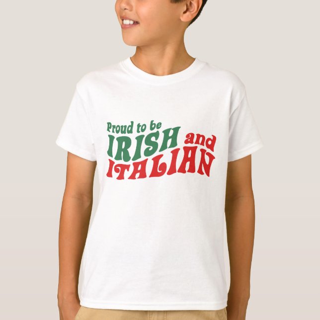 Iriska italienska tee (Framsida)