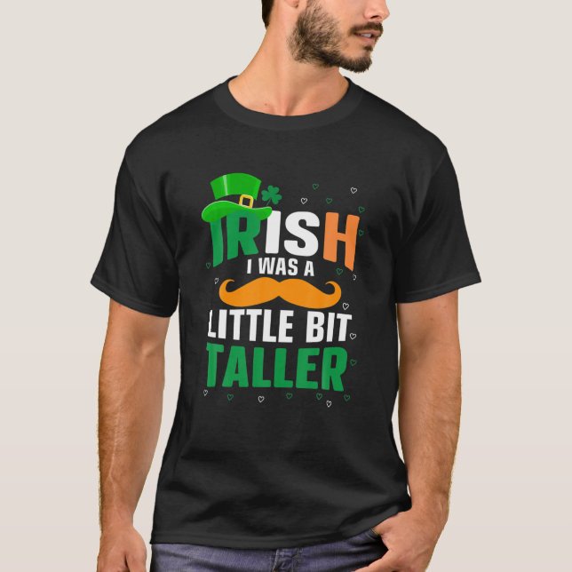 Iriska jag var lite mer Saint patrick T Shirt (Framsida)